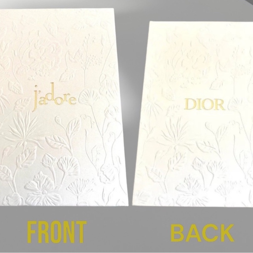 Dior Jadore Limited Edition Hard Cover Notebook